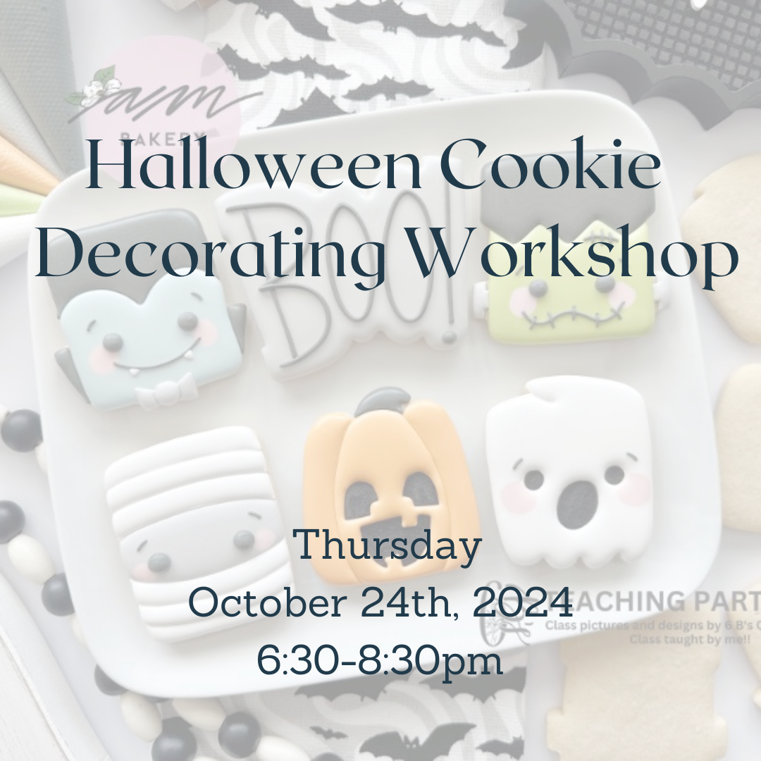 Halloween Cookie Decorating with AM Bakery 10/24/24